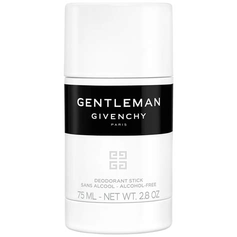 givenchy gentleman deodorant stick alcohol free 75ml|Givenchy pi deodorant spray.